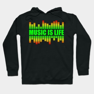 Music is life Hoodie